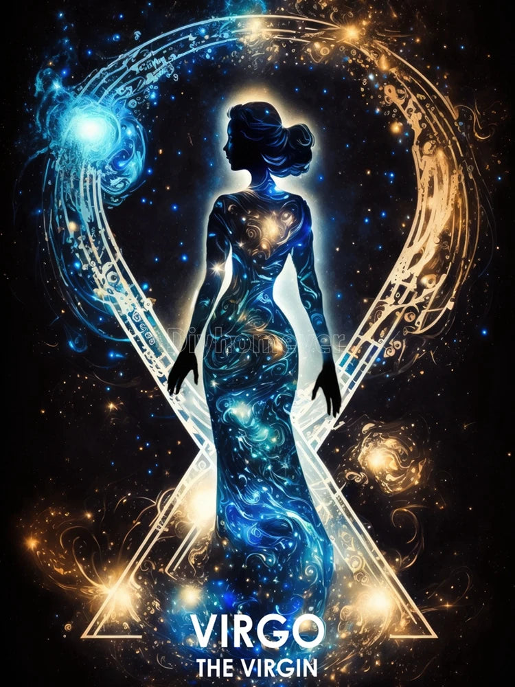 Starlit Signs – Zodiac Diamond Painting Collection