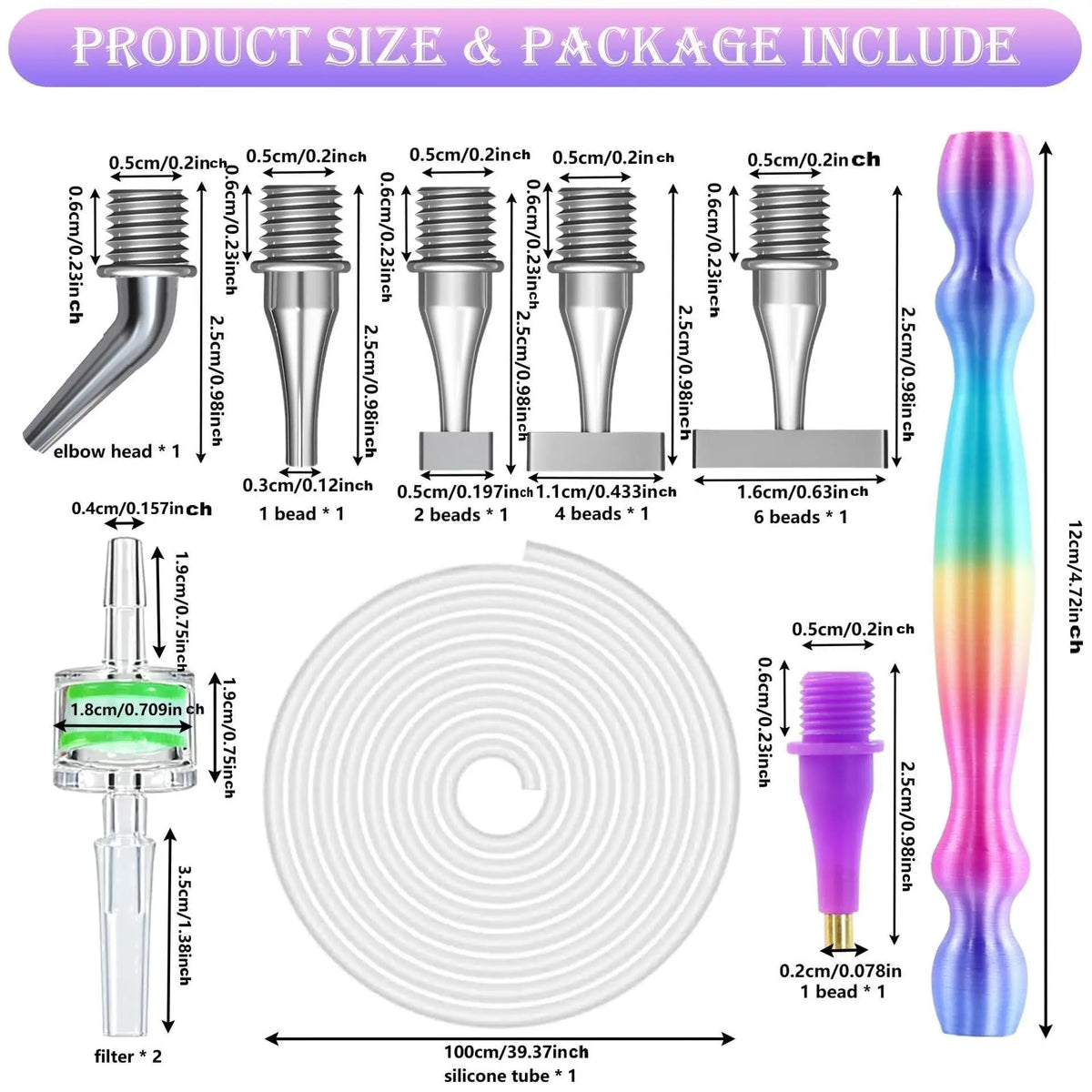 Precision Flow – Vacuum Pen Replacement Parts & Tips