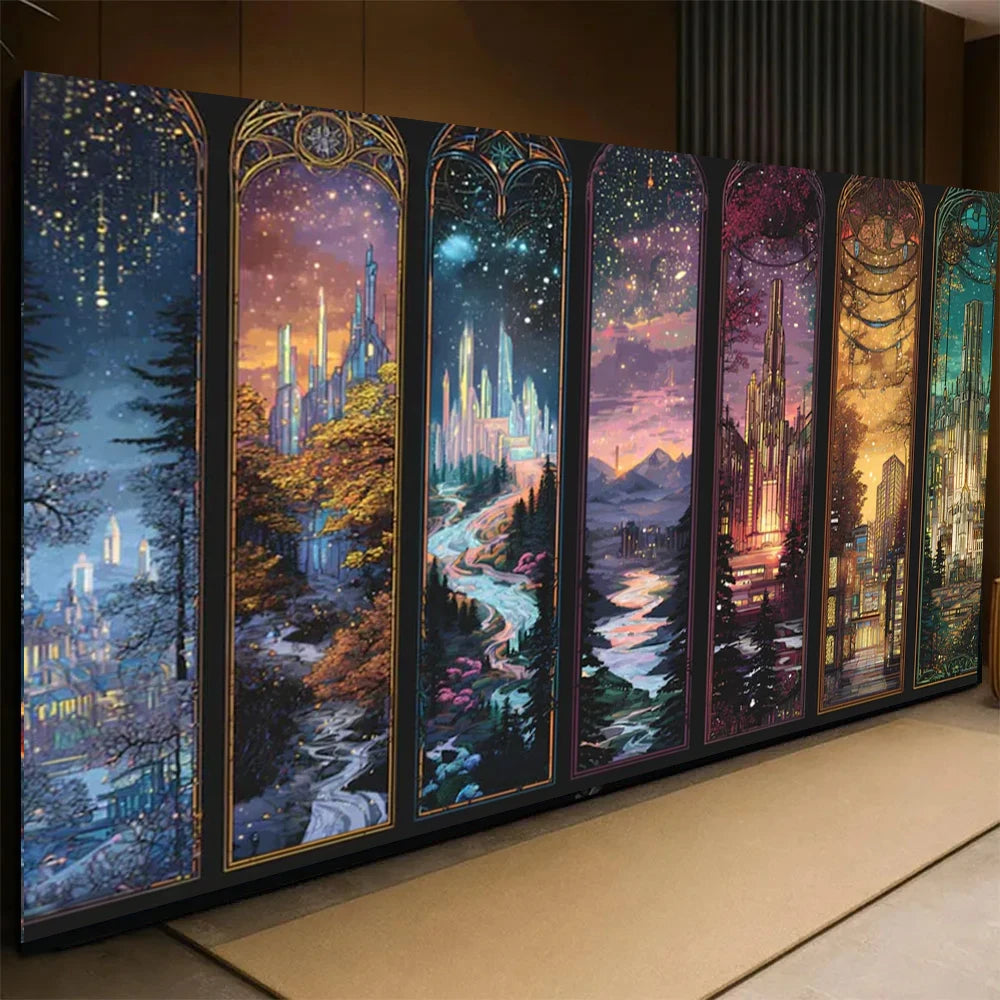Starlight Kingdom – Fantasy City Diamond Painting Kit