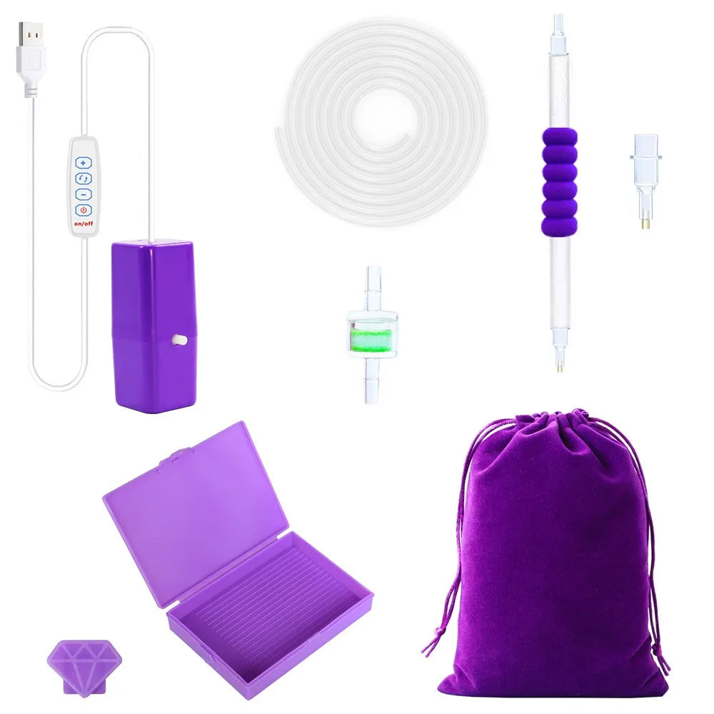 AirPick USB Vacuum Diamond Painting Pen Kit