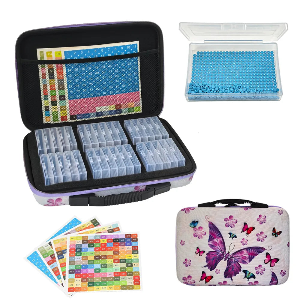 Color Keeper – 32 & 64 Tray Diamond Painting Organizer