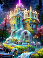 Fairytale Hideaways – AB & Fairy Dust Castle Collection Diamond Painting Kit artwork design 77