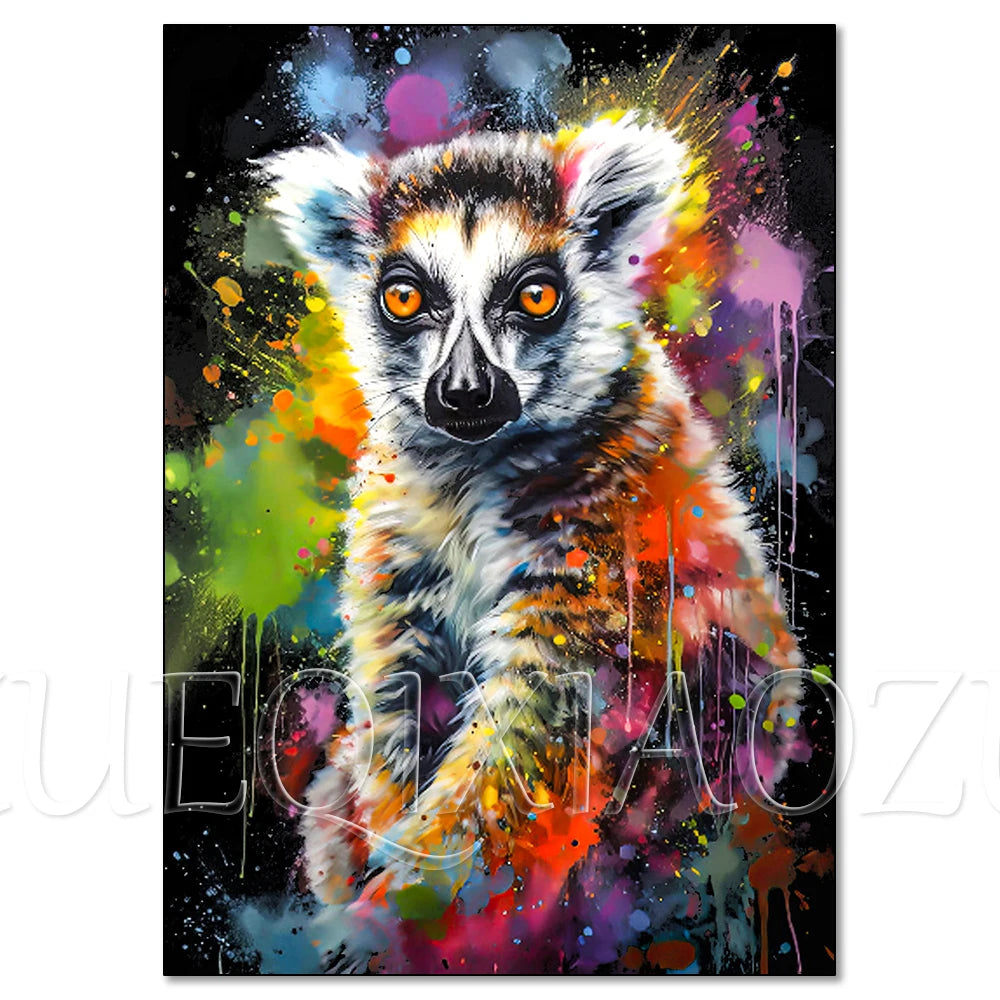 Kaleidoscope Companions – Animal Collection Diamond Painting Kit