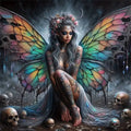 Twilight Wings – Gothic Fairy Diamond Painting Kit