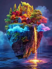 Storybook Sanctuaries – 120-Color Velvet Canvas Diamond Painting Collection artwork design 120 Colors-BQ BY-3