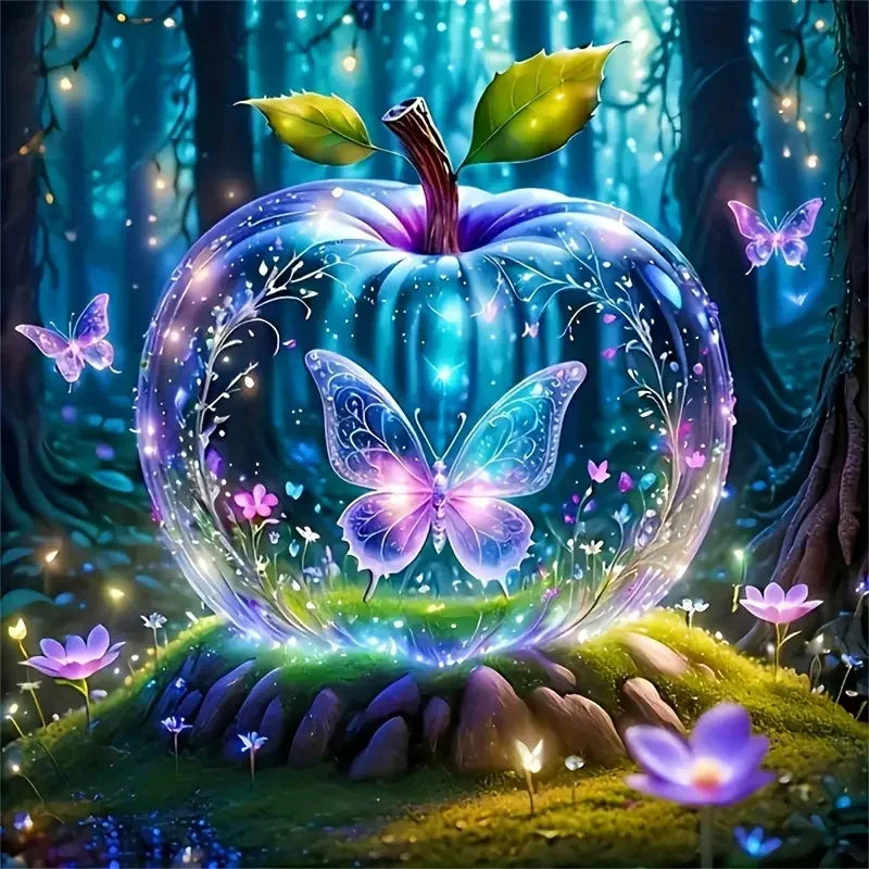 Enchanted Worlds – Glass Landscape Diamond Painting Collection