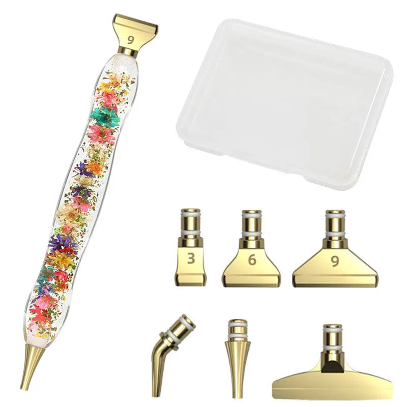 Botanical Spark – Resin Diamond Painting Pens & Tray