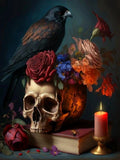 Sugar Skull Blooms – AB & Fairy Dust Diamond Painting Collection