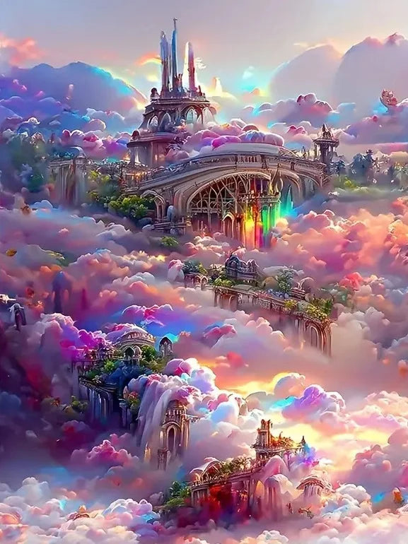 Fairytale Hideaways – AB & Fairy Dust Castle Collection Diamond Painting Kit