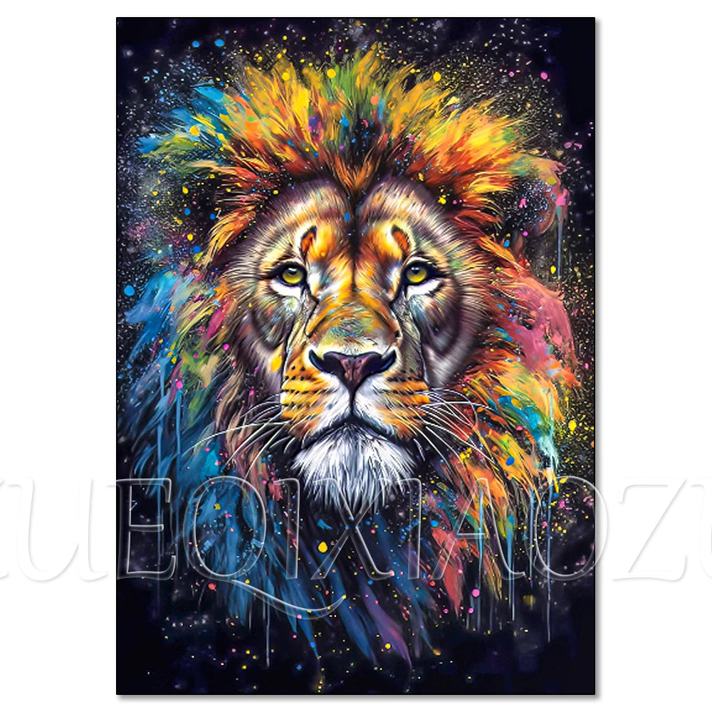Kaleidoscope Companions – Animal Collection Diamond Painting Kit