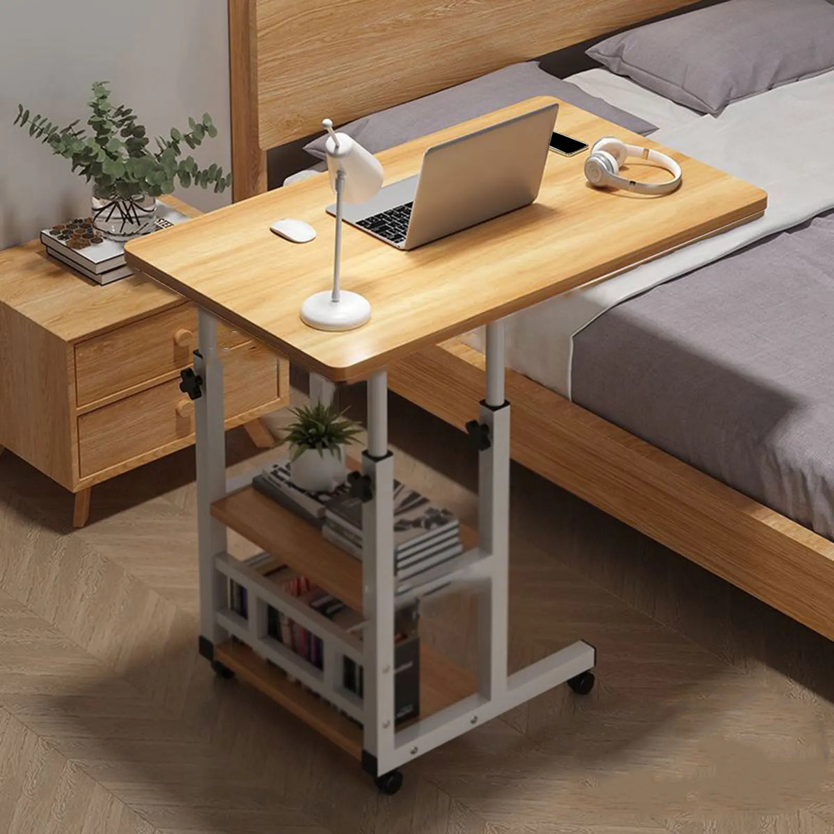 CraftSide Rolling Diamond Painting Table with Storage