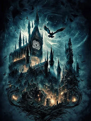 Arcane Halls – AB & Fairy Dust Academy Diamond Painting Collection artwork design 2-TZ