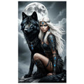 Shadow & Spirit – Woman and Wolf Diamond Painting Collection