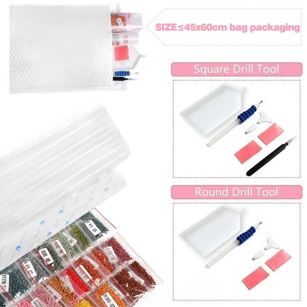 Prismatic Dragon Diamond Painting Kit