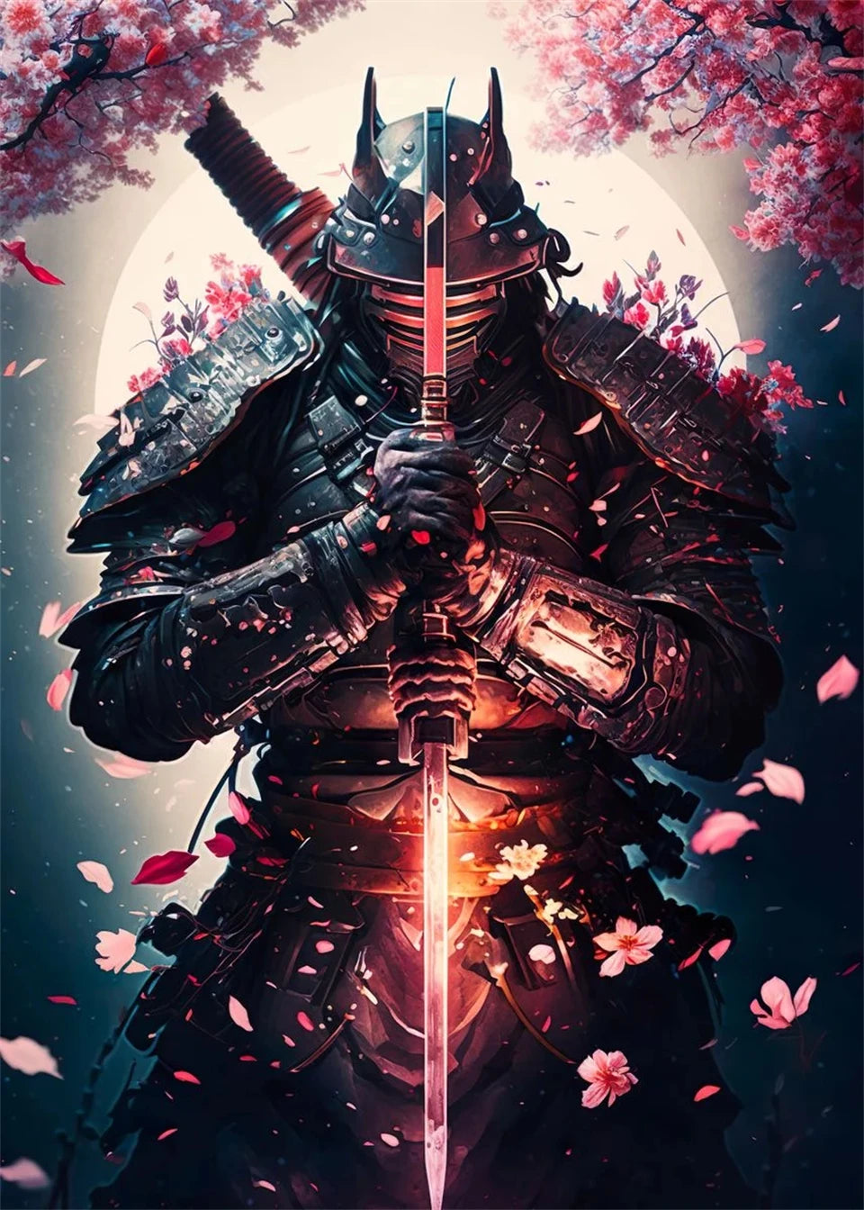 Sakura Warriors – 120-Color Diamond Painting Collection