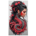 Sakura & Dragons – Japanese Fantasy Diamond Painting Collection
