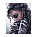 Midnight Companions – Gothic Girl & Bear AB Diamond Painting Collection