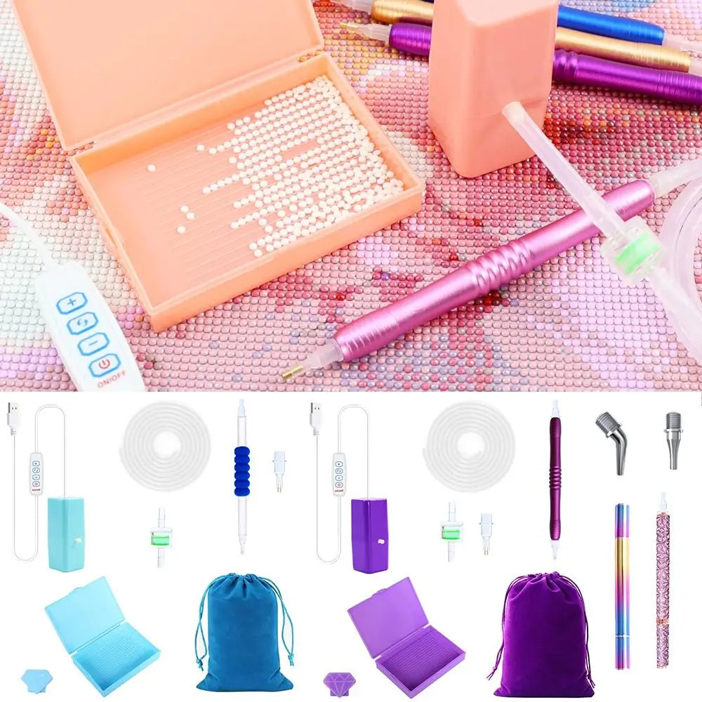 AirPick USB Vacuum Diamond Painting Pen Kit