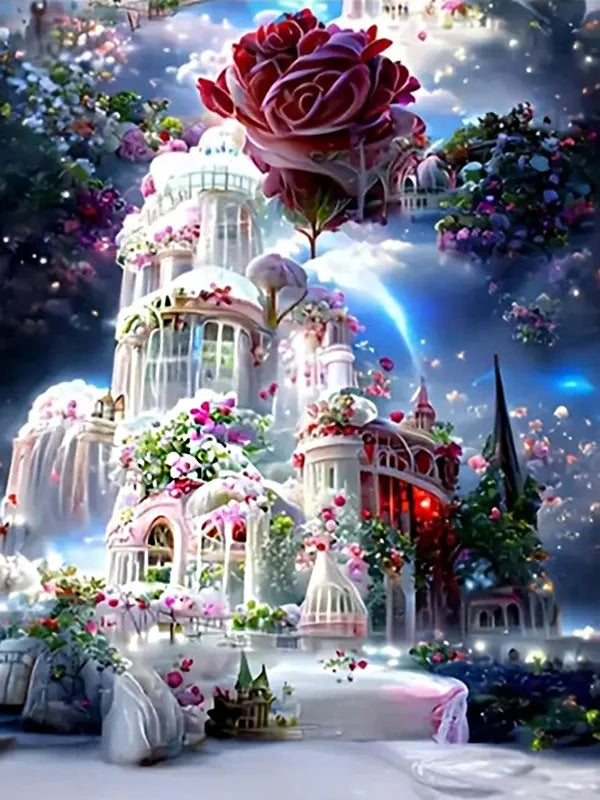 Fairytale Hideaways – AB & Fairy Dust Castle Collection Diamond Painting Kit