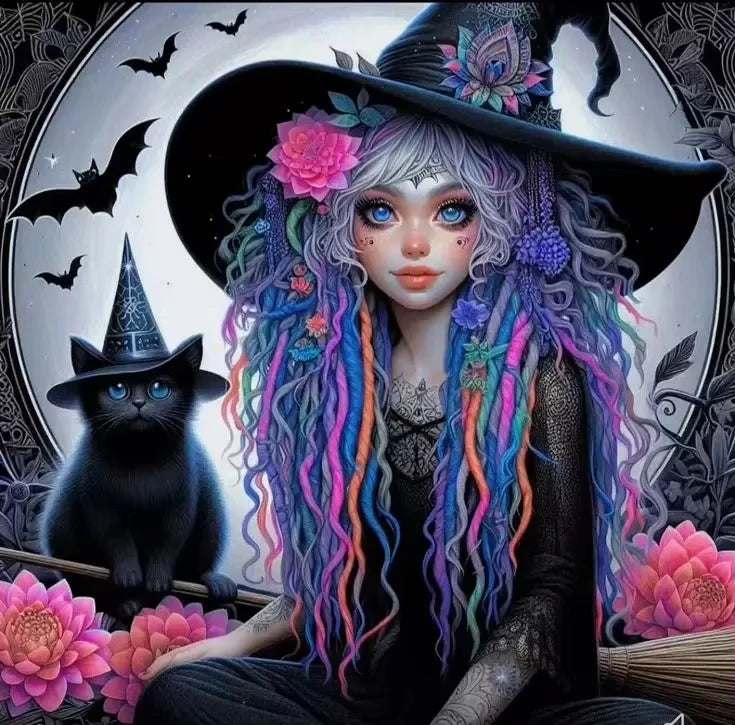 Spellbound Sisters – Witch Collection Diamond Painting Kit