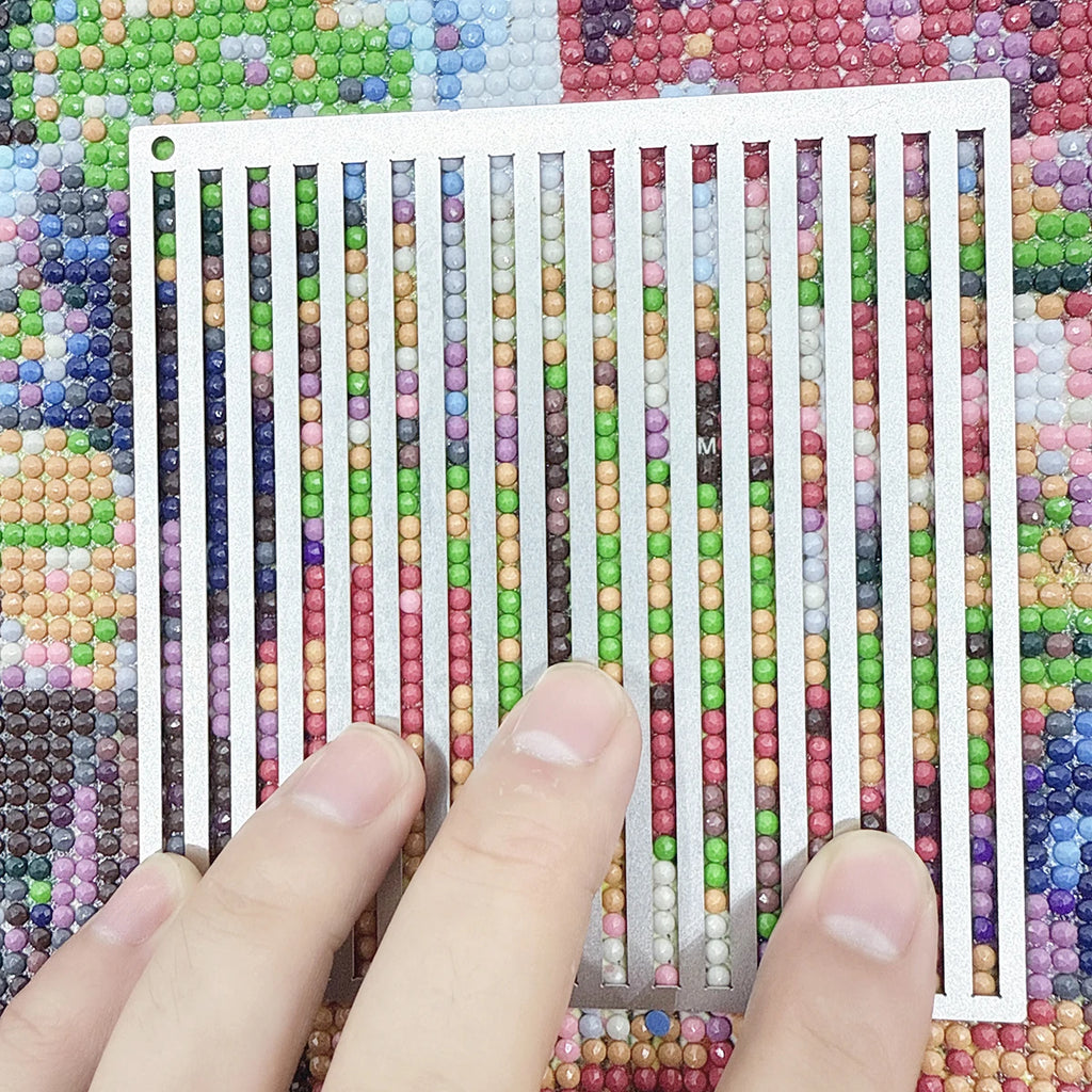 Precision Row Diamond Painting Ruler Set – Round or Square