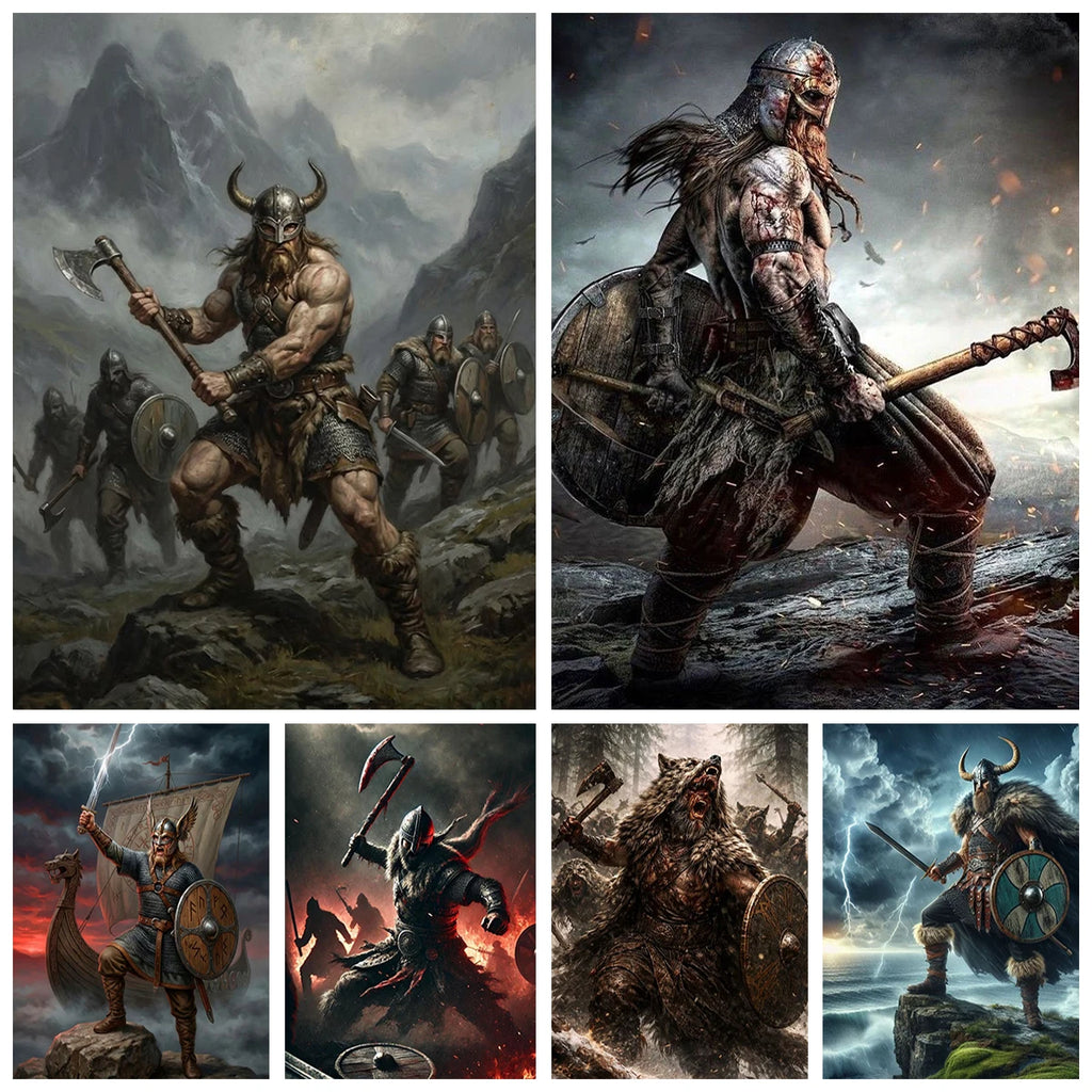 Berserker Legends – Viking Warrior AB Diamond Painting Collection