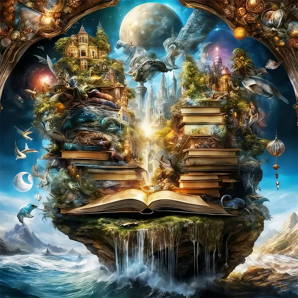 Moonlit Storybook Diamond Painting Kit