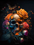 Sugar Skull Blooms – AB & Fairy Dust Diamond Painting Collection