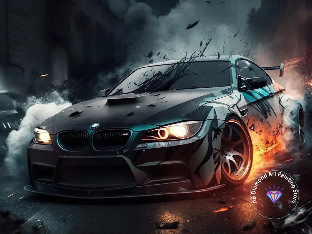 Street Legends – Racing Car Diamond Painting Collection