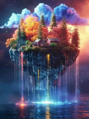 Storybook Sanctuaries – 120-Color Velvet Canvas Diamond Painting Collection artwork design 120 Colors-BQ BY-6