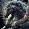 Obsidian Dream Horse Diamond Painting Kit