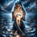 Moonwater Muse – Celestial Woman Diamond Painting Kit