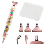 Botanical Spark – Resin Diamond Painting Pens & Tray option Rose 4