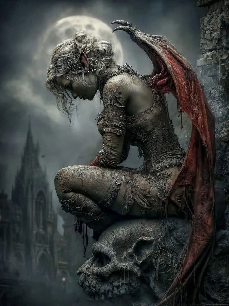 Wings of the Fallen – AB Diamond Painting Collection