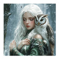 Avian Companions – Woman & Bird Diamond Painting Collection