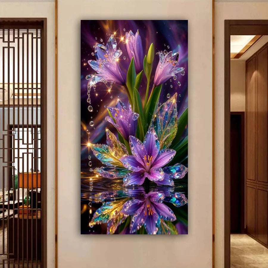 Petal Symphony – Floral Diamond Painting Collection
