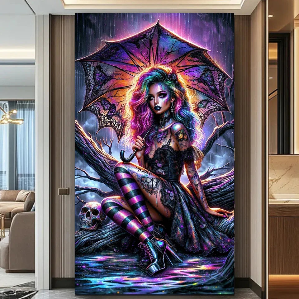 Twilight Goddess – Gothic Fairy Diamond Painting Kit