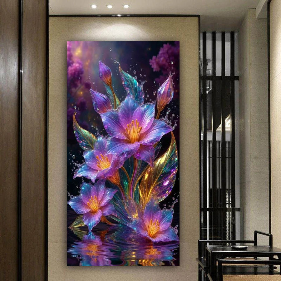 Petal Symphony – Floral Diamond Painting Collection