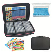 Color Keeper – 32 & 64 Tray Diamond Painting Organizer option 32 Black 3