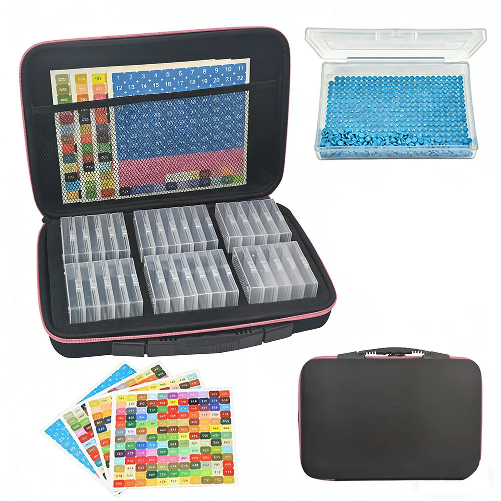 Color Keeper – 32 & 64 Tray Diamond Painting Organizer