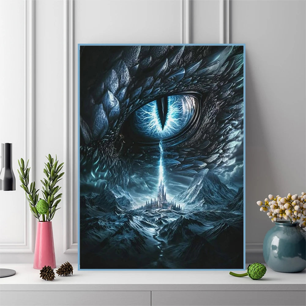 Dragon's Gaze Diamond Painting Kit