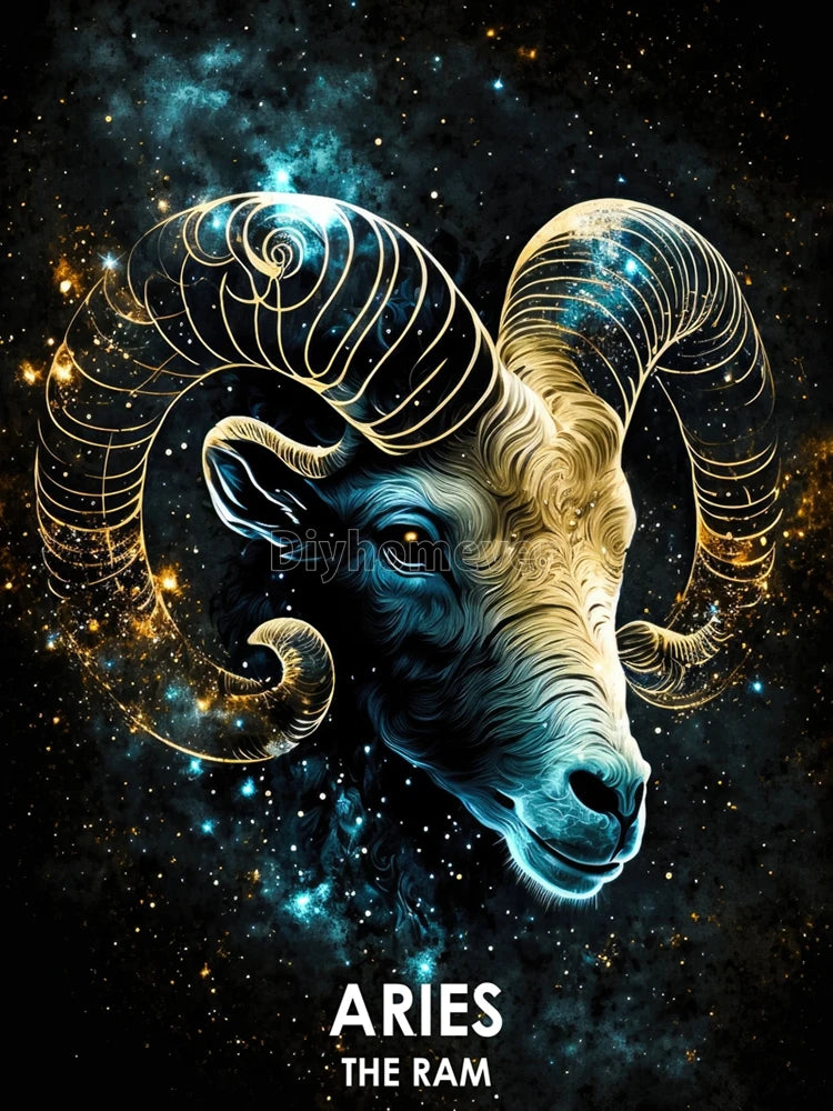 Starlit Signs – Zodiac Diamond Painting Collection