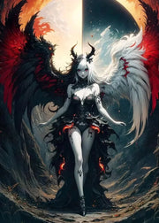 Moonlit Misfits – Gothic Girl Collection Diamond Painting Kit artwork design 06