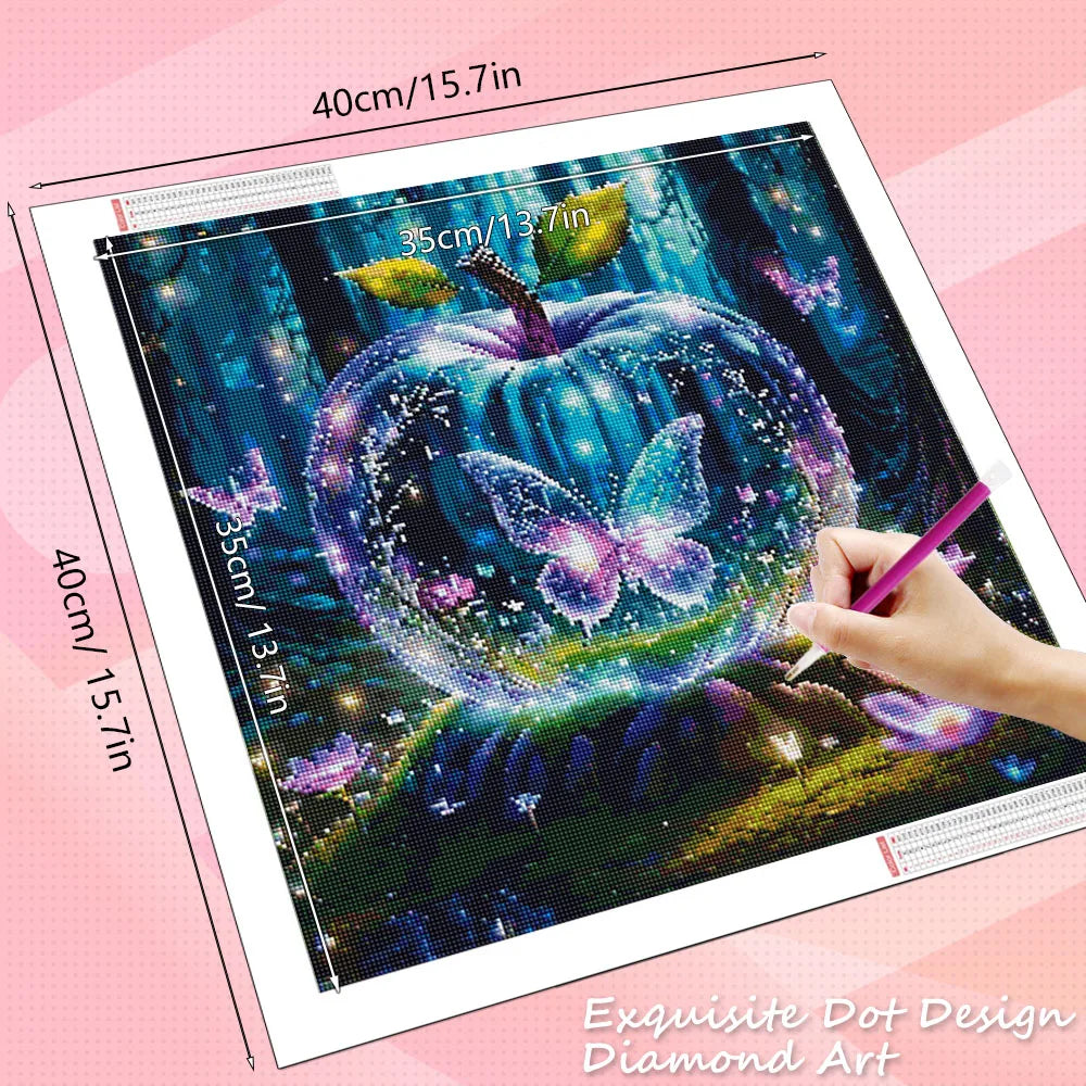 Enchanted Worlds – Glass Landscape Diamond Painting Collection
