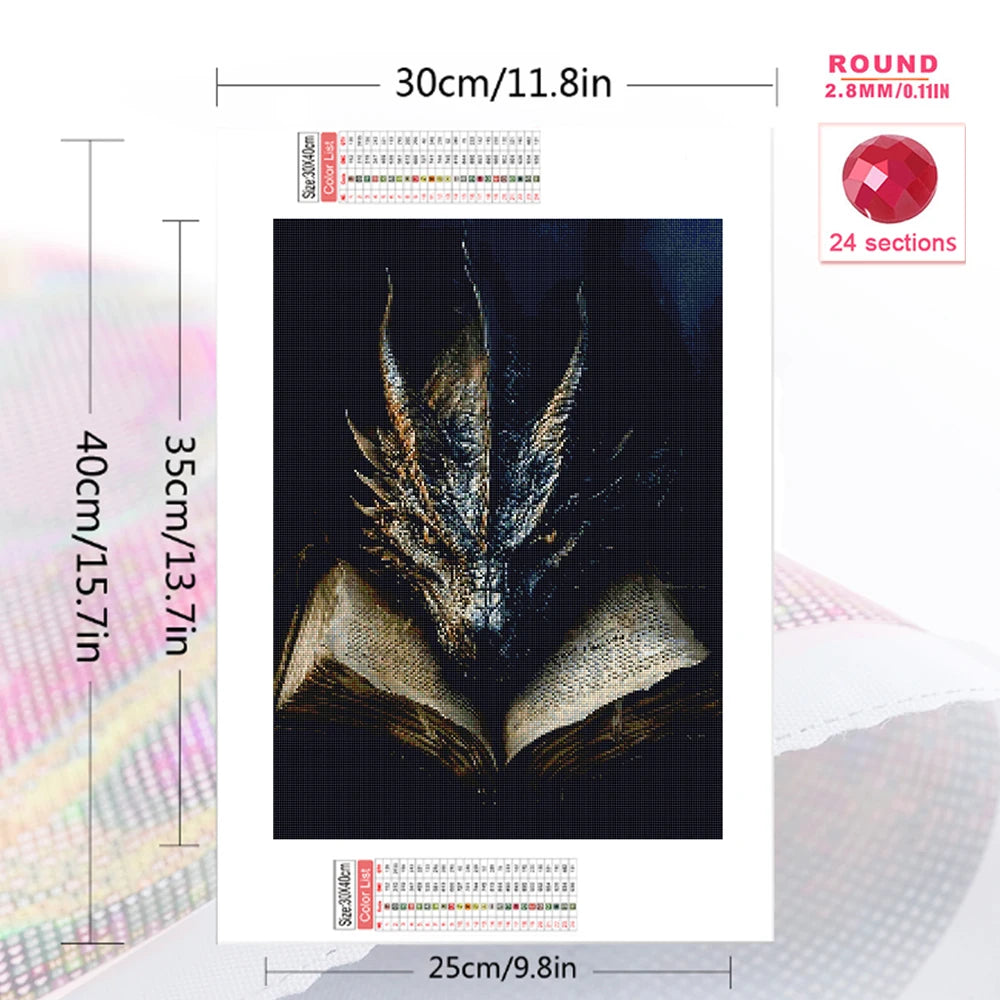 Dragon Reverie – Fantasy Dragon Diamond Painting Kit
