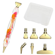 Botanical Spark – Resin Diamond Painting Pens & Tray option Gold 5