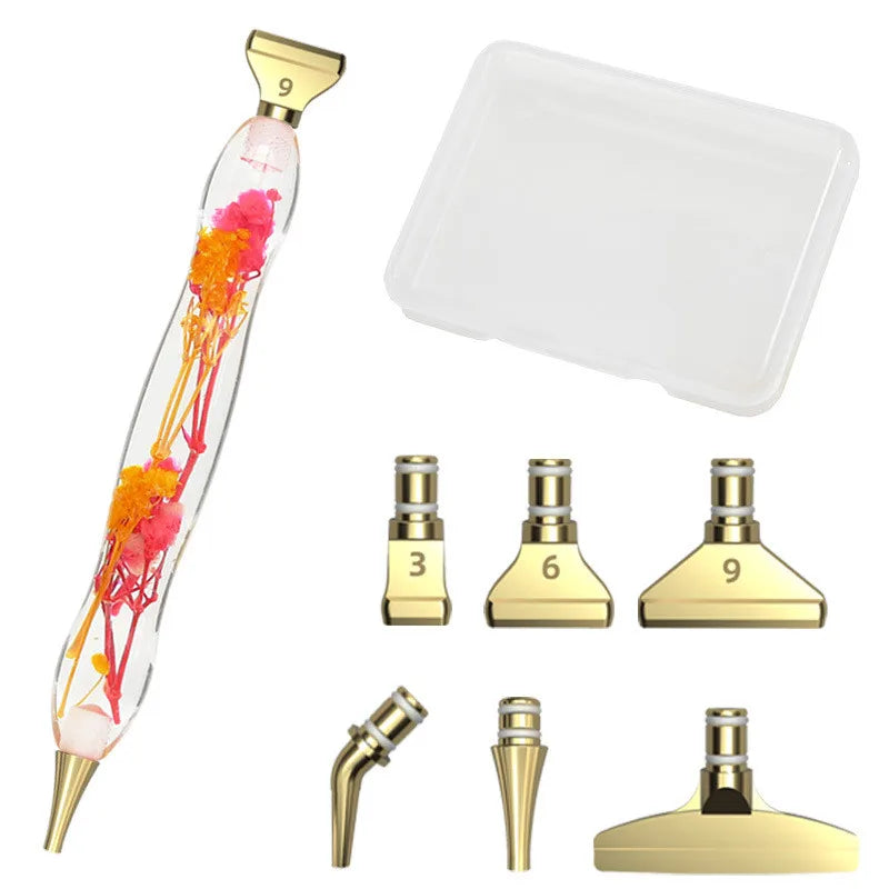 Botanical Spark – Resin Diamond Painting Pens & Tray