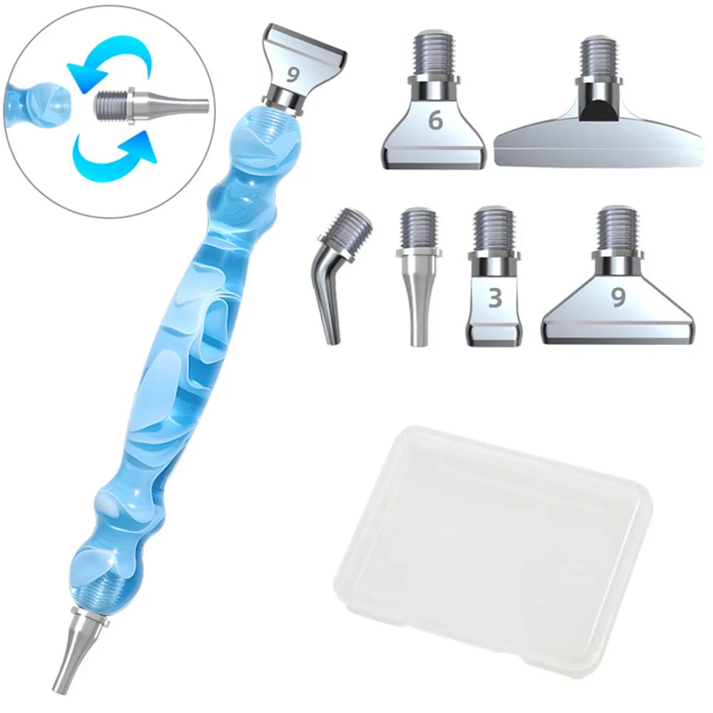 TwistTip Resin Diamond Painting Pen – Metal or Plastic Tip Options