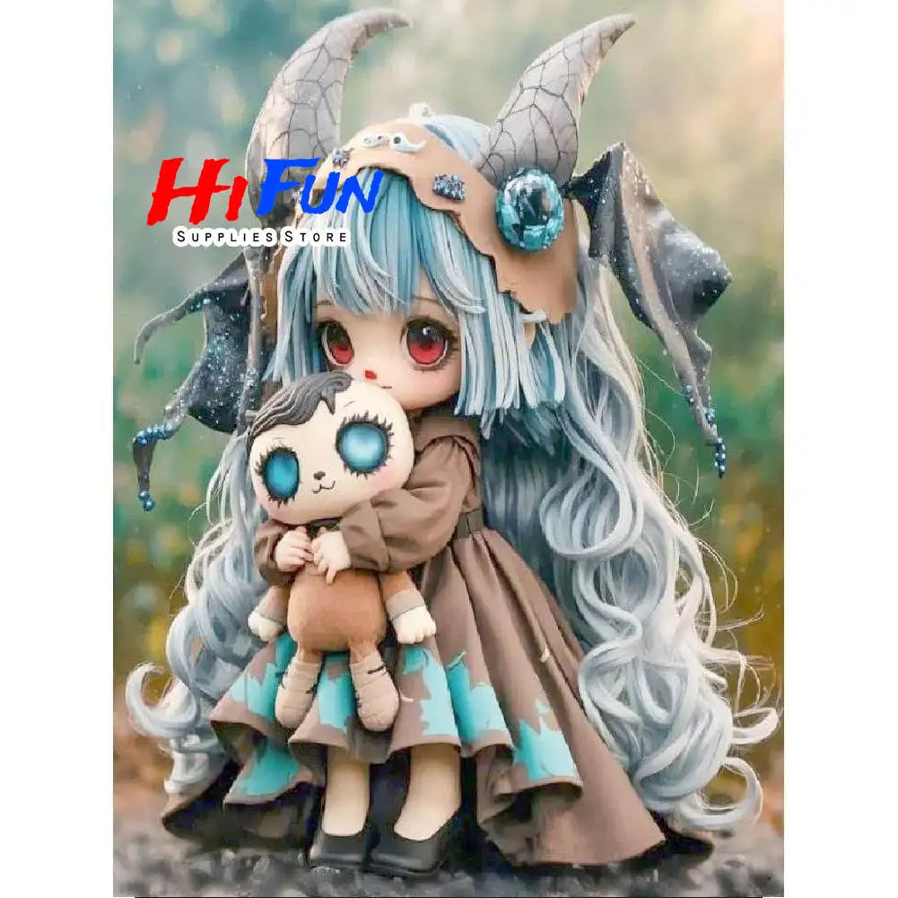 Twilight Dolls – Gothic Character Collection Diamond Painting Kit