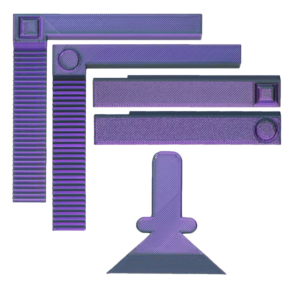 StraightLine L-Shaped Diamond Painting Alignment Ruler Set